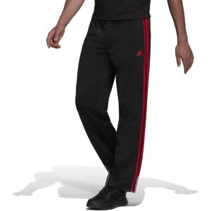 imageadidas Mens 3S Oh Tp Pants Training Casual  BlueBlackScarlet