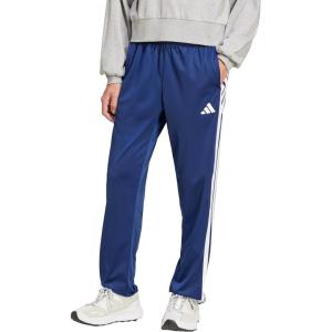 imageadidas Mens 3Stripes Tricot Opem Hem Track PantsDark Blue