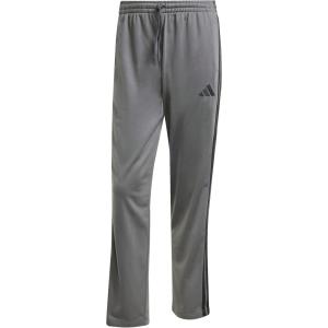 imageadidas Mens 3Stripes Tricot Opem Hem Track PantsGrey