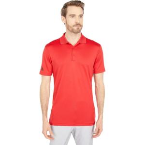imageadidas Mens Adi Performance Polo ShirtCollegiate Red