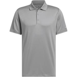 imageadidas Mens Adi Performance Polo ShirtGrey Three