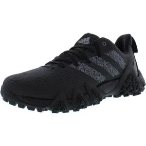 imageadidas Mens Codechaos 22 Golf SneakersCore BlackDark Silver MetallicCore Black
