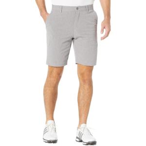 imageadidas Mens Crosshatch Golf ShortsGrey ThreeWhite