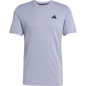 imageadidas Mens Essentials Feel Ready Training TShirtSilver VioletBlack