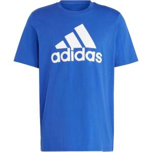imageadidas Mens Essentials Single Jersey 3Stripes TShirtSemi Lucid Blue