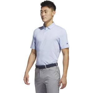 imageadidas Mens Goto Polo ShirtBlue Dawn Melange