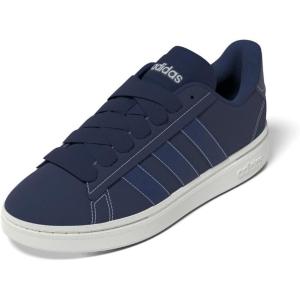 imageadidas Mens Grand Court Alpha 00s SneakerDark BlueDark BlueHalo Blue