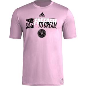 imageadidas Mens Inter Miami Cf MLS Short Sleeve TShirtPink Inter Miami