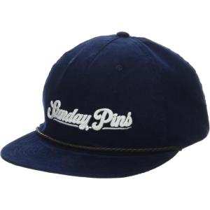imageadidas Mens Leather Cord Corduroy HatCollegiate Navy