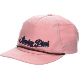 imageadidas Mens Leather Cord Corduroy HatSemiPinkSpark