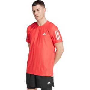 imageadidas Mens Own The Run TShirtSemi Lucid Red