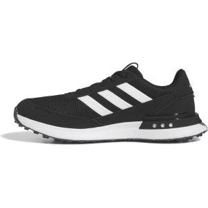 imageadidas Mens S2G Spikeless 24 Golf ShoesCore BlackFootwear WhiteIron Metallic