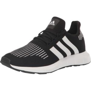 imageadidas Mens Swift Run Gymnastics ShoesCore BlackWhiteWhite