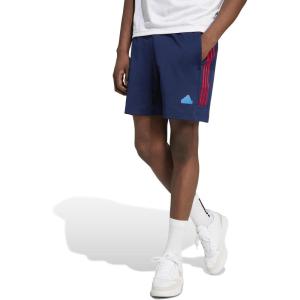 imageadidas Mens Tall Size House of Tiro Nations Pack ShortsTeam Navy BlueBetter ScarletTrue Blue