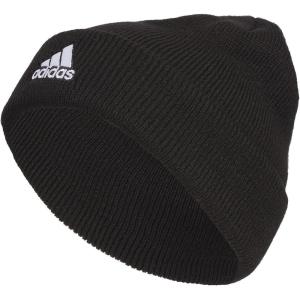 imageadidas Mens Team Issue Beanie Standard Fit Cuffed Acrylic Knit HatCap for WinterBlackWhite F23
