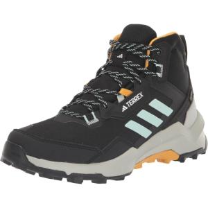 imageadidas Mens Terrex AX4 Mid GoreTex Hiking ShoeCore BlackSemi Flash AquaPreloved Yellow