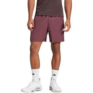 imageadidas Mens Train Essentials Woven ShortsAurora RubyWhite