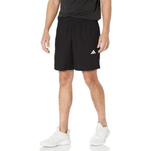 imageadidas Mens Train Essentials Woven ShortsBlackWhite