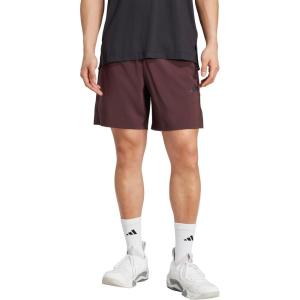 imageadidas Mens Train Essentials Woven ShortsShadow BrownBlack
