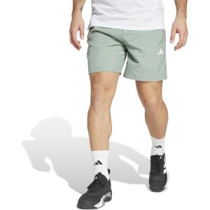 imageadidas Mens Train Essentials Woven ShortsSilver GreenWhite