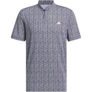 imageadidas Mens Ultimate365 Printed Golf Polo ShirtCollegiate NavyWhite