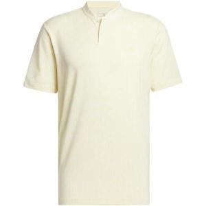 imageadidas Mens Ultimate365 Printed Golf Polo ShirtIvorySemi Spark