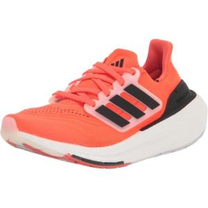 imageadidas Mens Ultraboost Light Running ShoeSolar RedBlackWhite