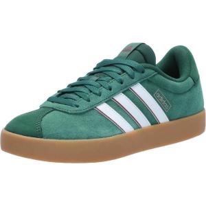 imageadidas Mens Vl Court 30 SneakerDark GreenWhiteCollegiate Burgundy