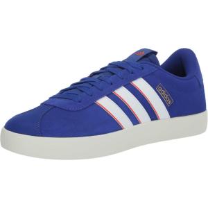 imageadidas Mens Vl Court 30 SneakerSemi Lucid BlueWhiteBright Red