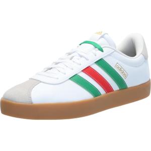 imageadidas Mens Vl Court 30 SneakerWhiteGreenRed