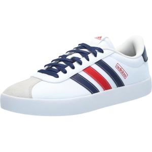 imageadidas Mens Vl Court 30 SneakerWhiteTeam Navy BlueBetter Scarlet