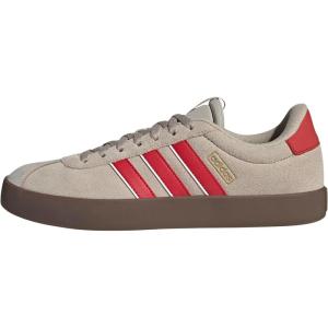 imageadidas Mens Vl Court 30 SneakerWonder BeigeBetter ScarletWhite