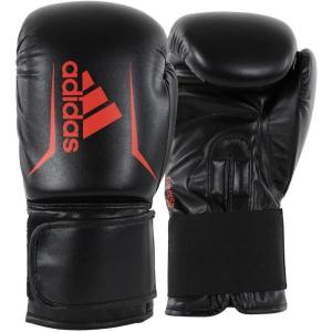 imageadidas Speed 50 Gel Boxing Gloves  Adult Boxing Gloves for Men ampamp Women  Heavy Bag Gloves Kickboxing Gloves for Women MMA Sparring Gloves Punching Bag Gloves for Menblack  red