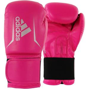 imageadidas Speed 50 Gel Boxing Gloves  Adult Boxing Gloves for Men ampamp Women  Heavy Bag Gloves Kickboxing Gloves for Women MMA Sparring Gloves Punching Bag Gloves for MenSHOCK PINKSILVER