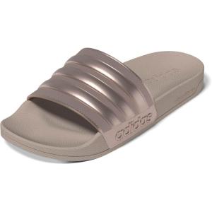 imageadidas Unisex Adult Adilette Shower Slip On SlidesChampagne MetallicChampagne MetallicPutty Mauve