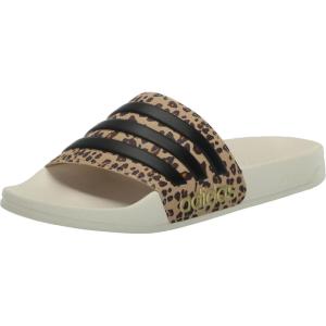imageadidas Unisex Adult Adilette Shower Slip On SlidesOff WhiteBlackMagic Beige