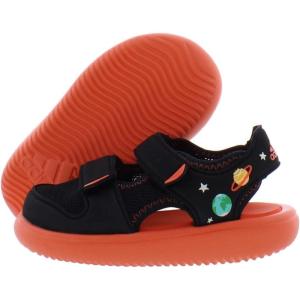 imageadidas UnisexBaby Altaswim SandalBlackOrange