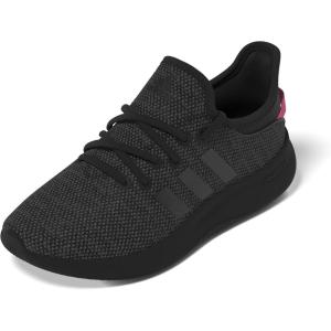 imageadidas UnisexChild Cloudfoam Pure SneakerCore BlackCore BlackLucid Pink
