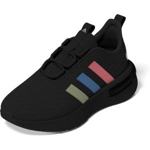 imageadidas UnisexChild Racer Tr23 Little Big Kid SneakerCore BlackSilver MetallicCore Black