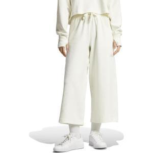 imageadidas Womens All Szn Ribbed 78 Length Wide Leg PantsOffwhite