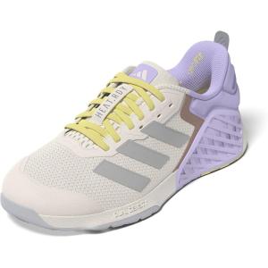 imageadidas Womens Dropset 3 Training SneakerChalk WhiteHalo SilverViolet Tone