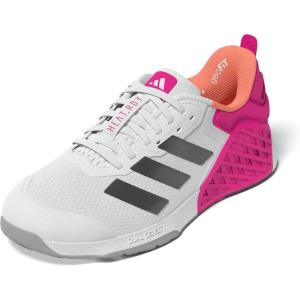 imageadidas Womens Dropset 3 Training SneakerGreyShock PinkSemi Coral Fusion