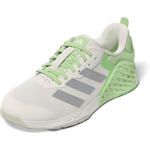 imageadidas Womens Dropset 3 Training SneakerHalo SilverSemi Green SparkLime Burst