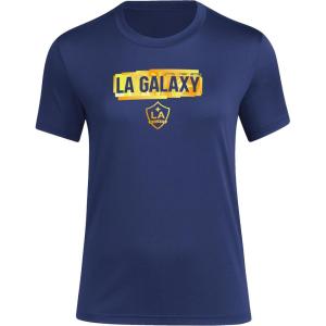 imageadidas Womens La Galaxy MLS Short Sleeve TShirtNavy Blue La Galaxy