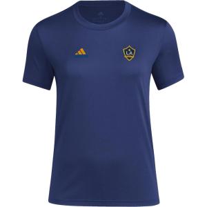 imageadidas Womens La Galaxy MLS Short Sleeve TShirtTeam Navy Blue La Galaxy