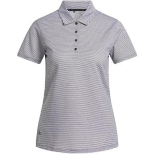 imageadidas Womens Ottoman Short Sleeve Polo ShirtBlack