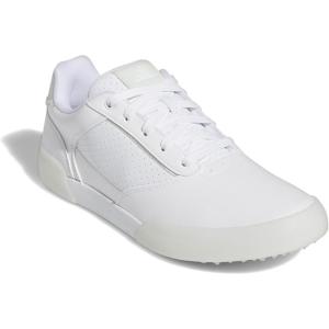 imageadidas Womens Retrocross Spikeless Golf Sneakers Shoes  WhiteFootwear WhiteCrystal JadeOff White