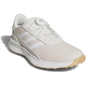 imageadidas Womens S2g Boa 24 Golf Sneakers Shoes  WhiteOrbit GreyFootwear WhiteGold Metallic