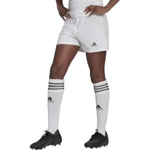 imageadidas Womens Squadra ShortsWhiteWhite Full Stripes