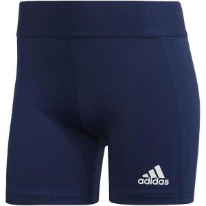 imageadidas Womens Techfit Volleyball ShortsTeam Navy BlueWhite